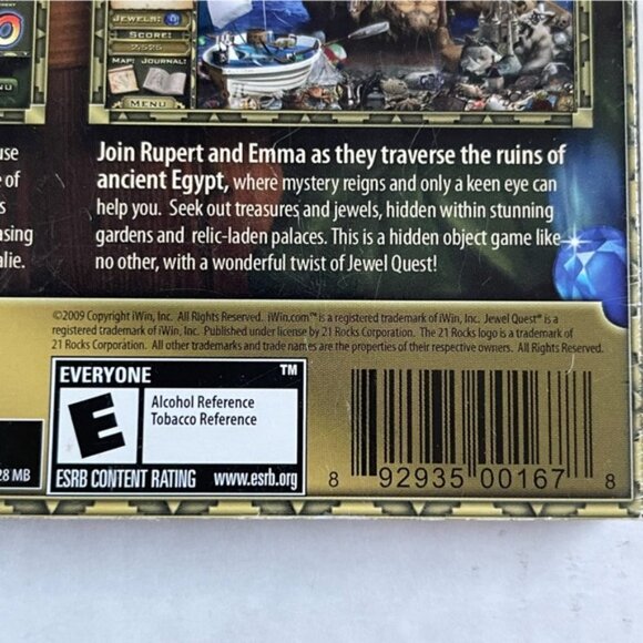 2 Pack Jewel Quest 3 Jewel Quest Mysteries WIN MAC DVD ROM E ESRB PC Games - Picture 3 of 6
